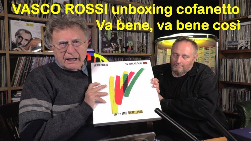 VASCO ROSSI unboxing cofanetto "Va bene …