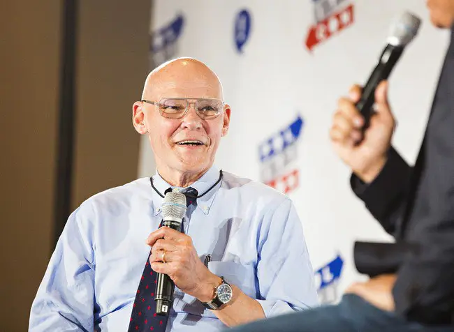 **James Carville Lets Loose: Looking at Biden's Poll Numbers Is 'Like Walking in on Your Grandma Naked'**