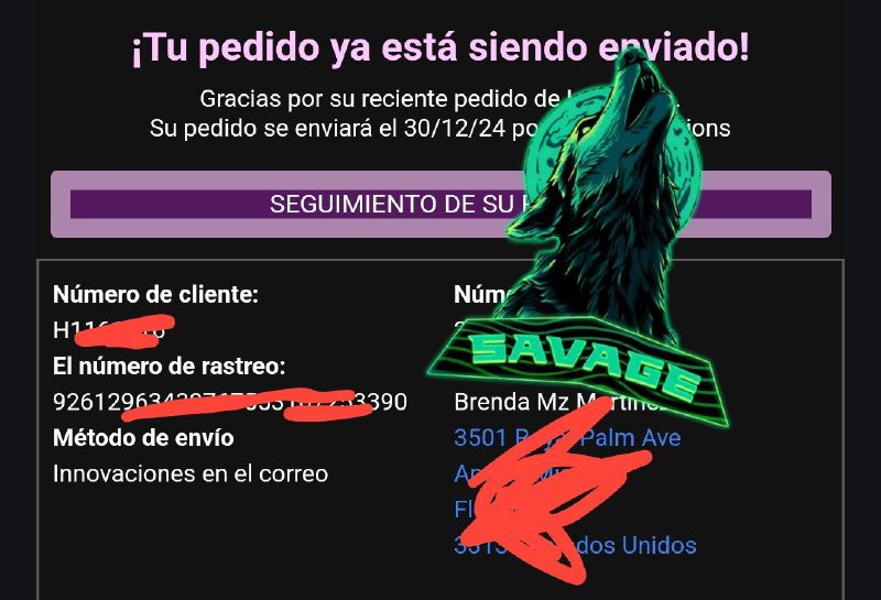 Gracias savage***?******✅️******?***