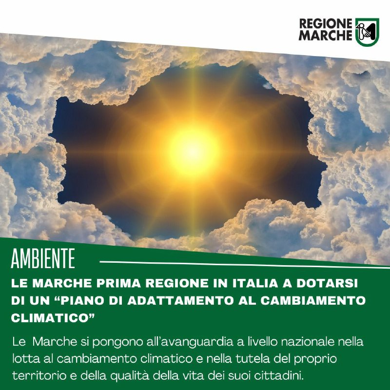 ***🌤️******🔄*** Le Marche diventano la prima …