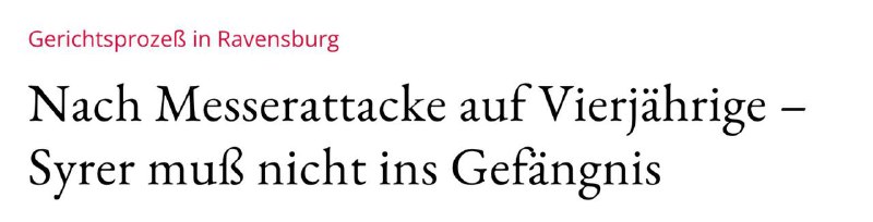 **Skandalurteil im Allgäu: Messer-Syrer muss nicht …