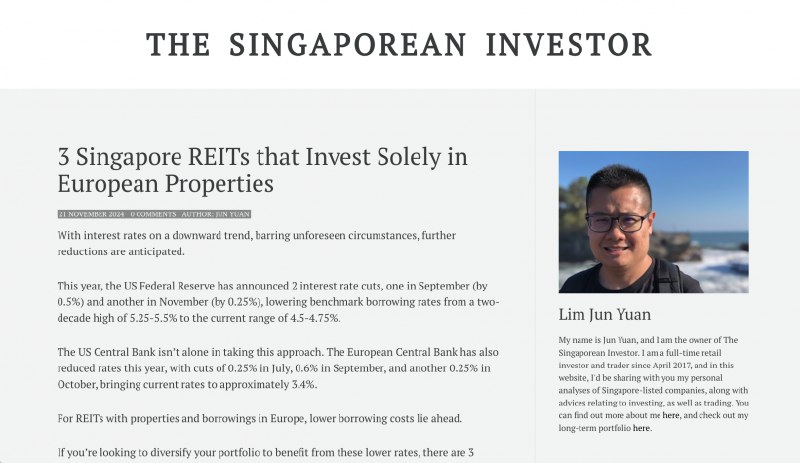 Singapore REITs Post Channel