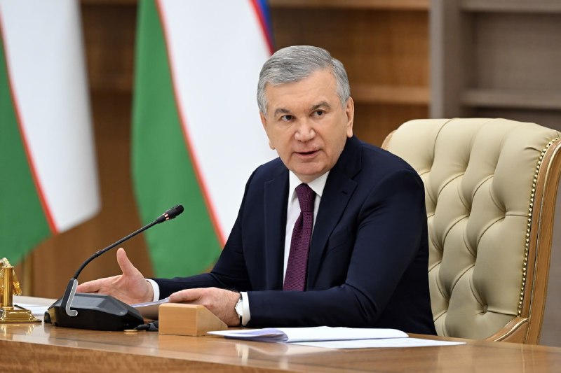 Prezident Shavkat Mirziyoyev raisligida **xizmat ko‘rsatish …