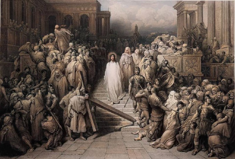 Christ leaving the Praetorium - Gustave …