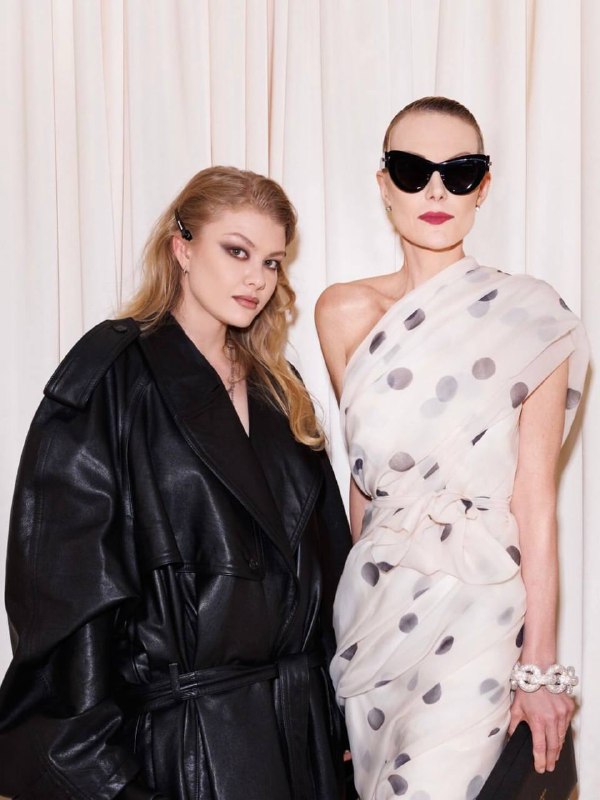 With Uliana at Balenciaga 53rd Couture …