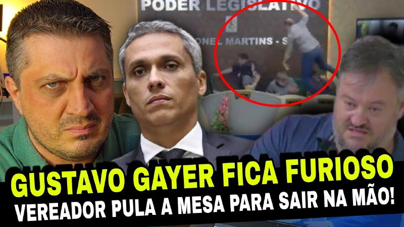 EXPOSED! Gustavo Gayer fica furioso e …