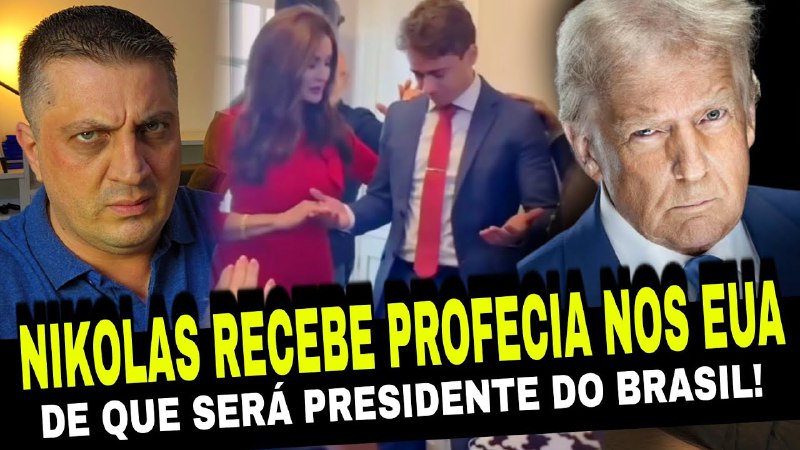 PROFECIA! Nikolas Ferreira recebe profecia nos …