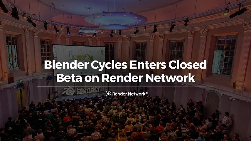 Blender Cycles is now in closed …