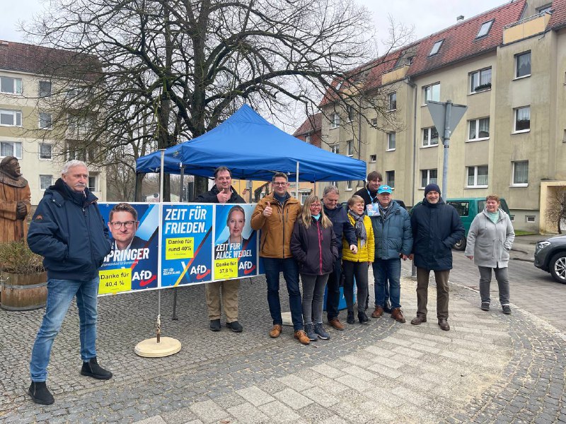 Danke für **40,4 Prozent!** Beim heutigen …