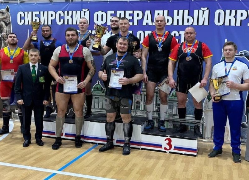 У красноярских пауэрлифтеров 21 медаль чемпионата …