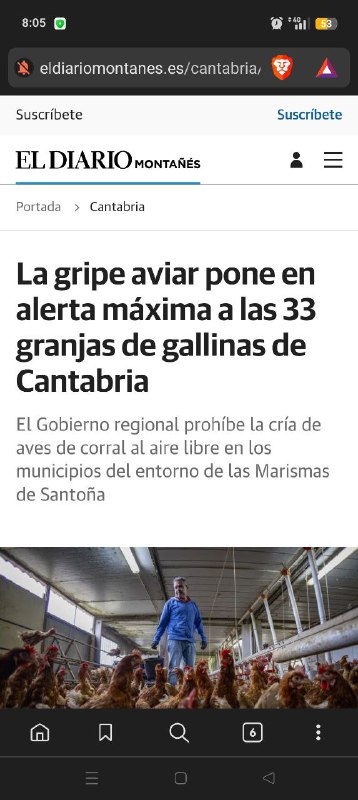 Estas dos "noticias" son de hoy …