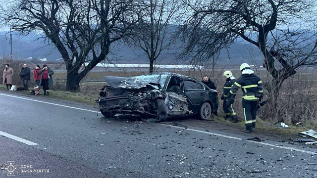 Жесткая тройная автотроща на трассе Н-09 …