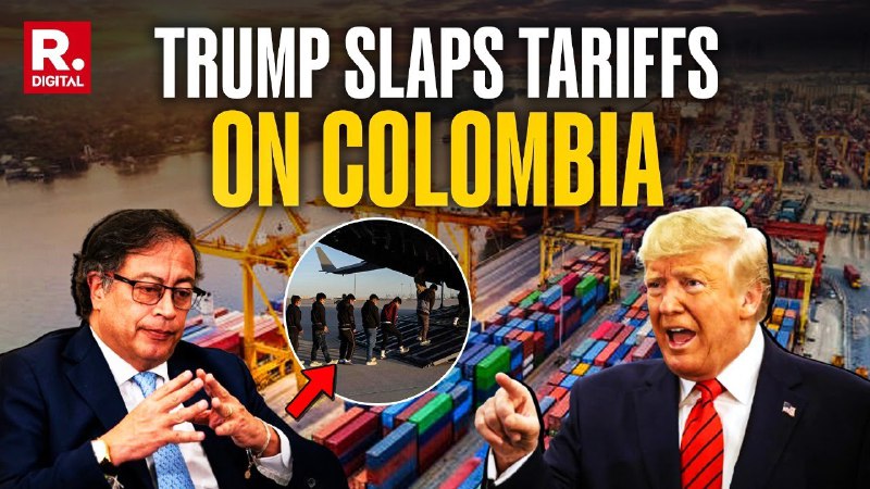 Trump Hits Colombia With Tariffs Over …