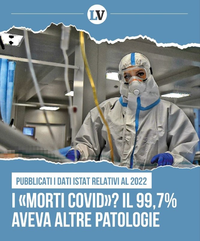 I «morti Covid»? Il 99,7% aveva …