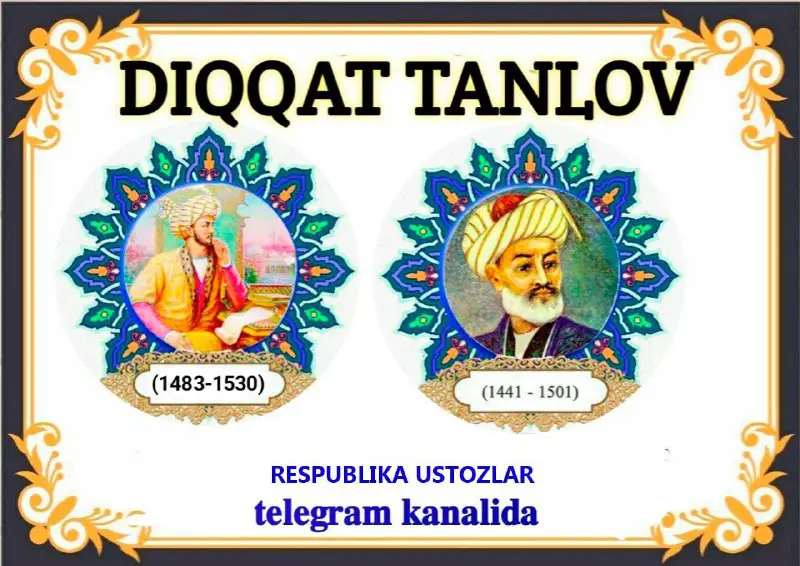 *****?***DIQQAT TANLOV***?***