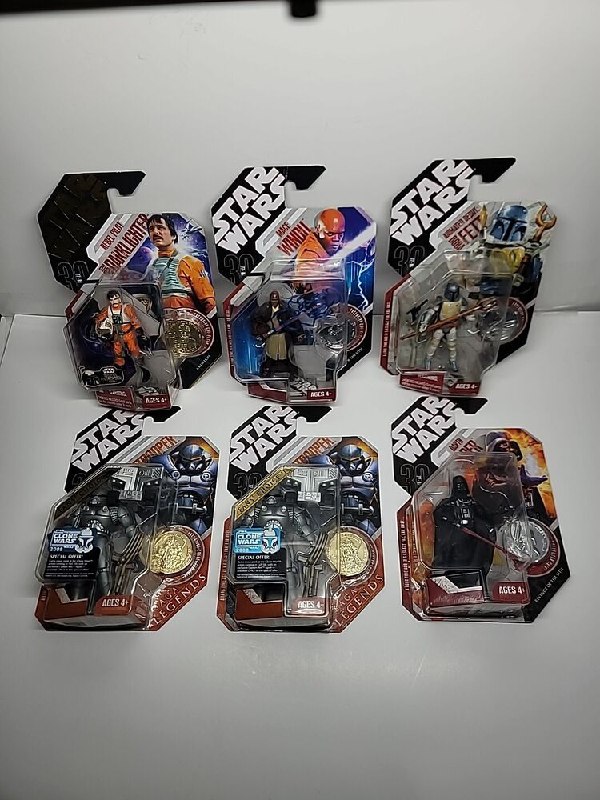 Star Wars 30th Anniversary Lot (6 …