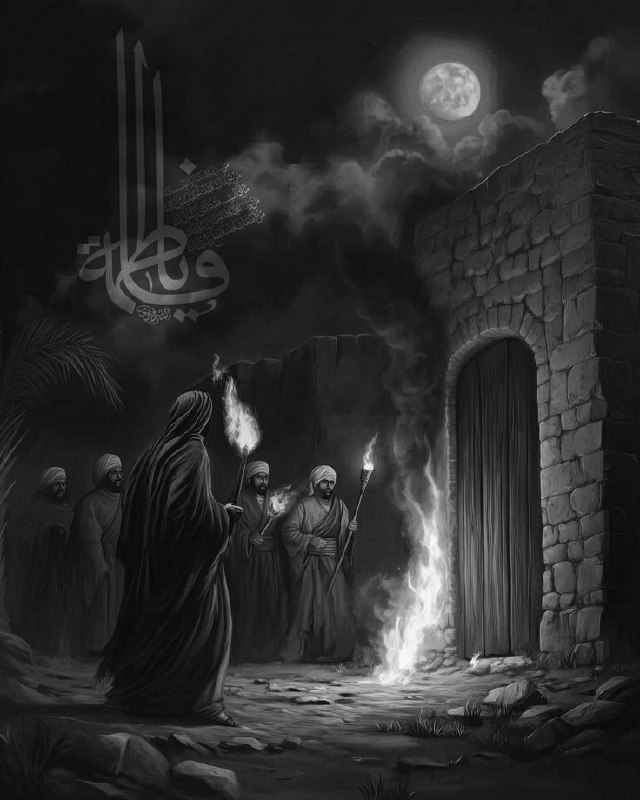 وَمُجَمِعي حَطَبٍ عَلى البَيتِ الذي