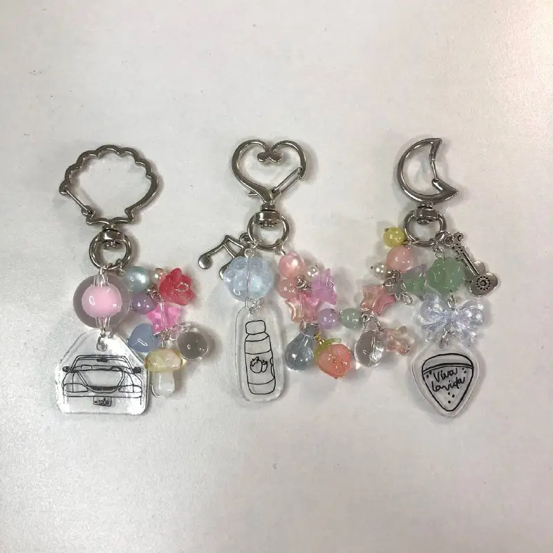 kdrama inspired keychains ִ ࣪𖤐