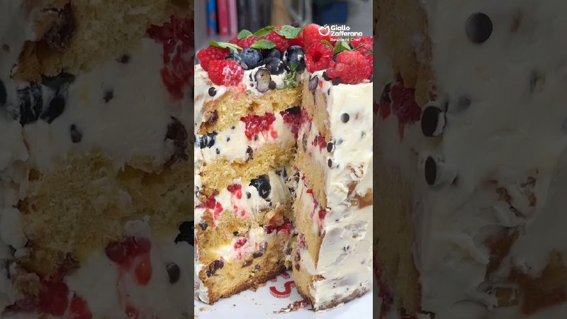 NAKED CAKE di PANETTONE con FRUTTI …