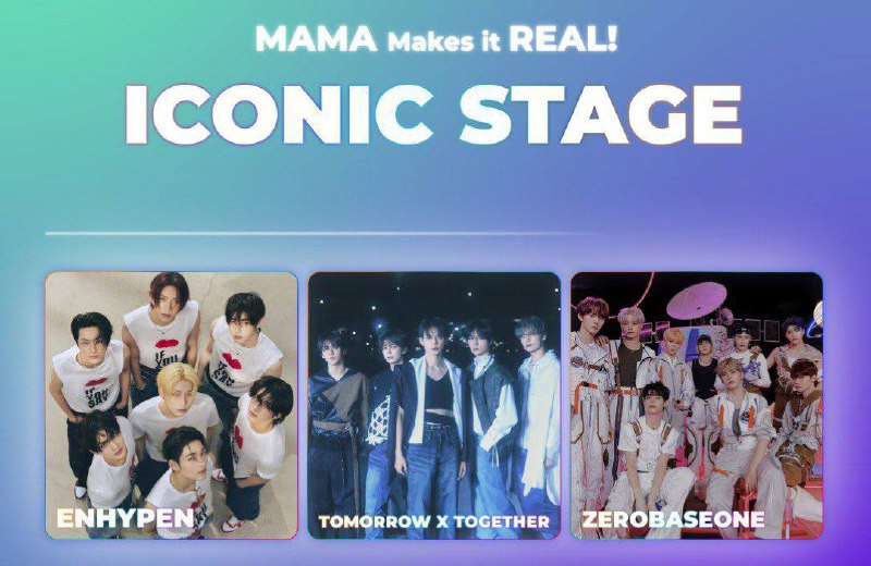 mama makes it REAL! ICONIC STAGE …