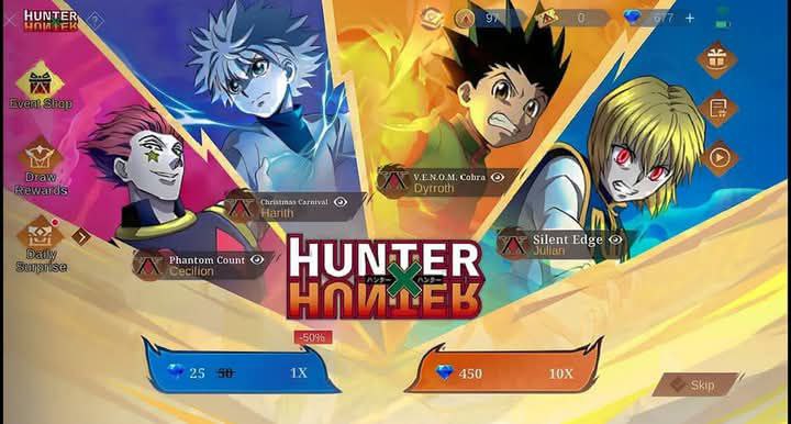 Hunter×Hunter Event ဟာ January 4 ရက်လာမှာဖြစ်ပြီး