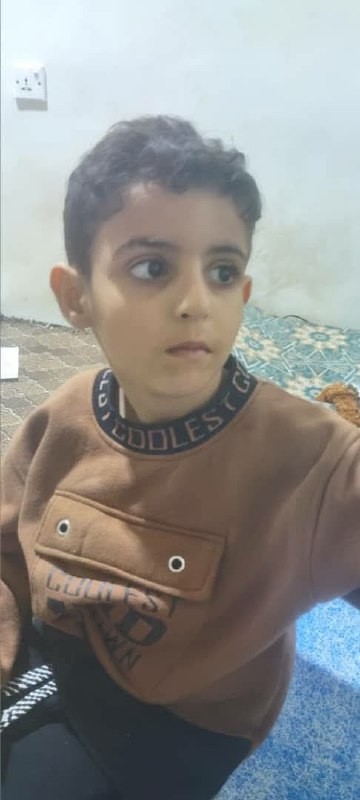**هذا الطفل تم إيجاده في حي …