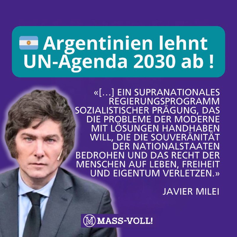 ***🇦🇷*** **Argentinien sagt NEIN!