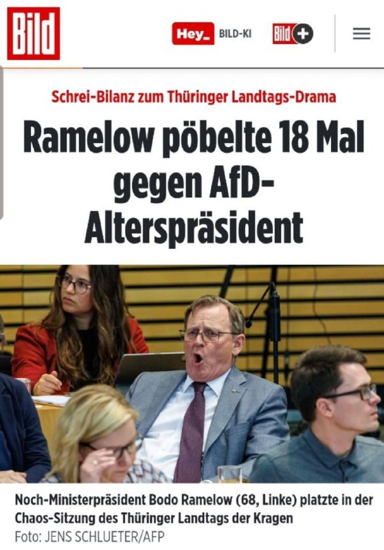 Das sind die selbsternannten Demokratieverteidiger. Da …