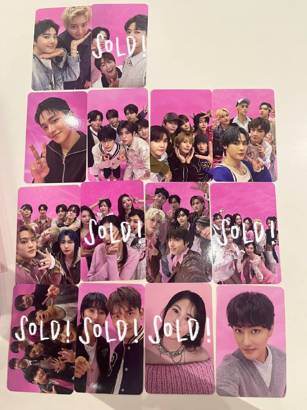 WTS SMTOWN 30th anniversary group pcs