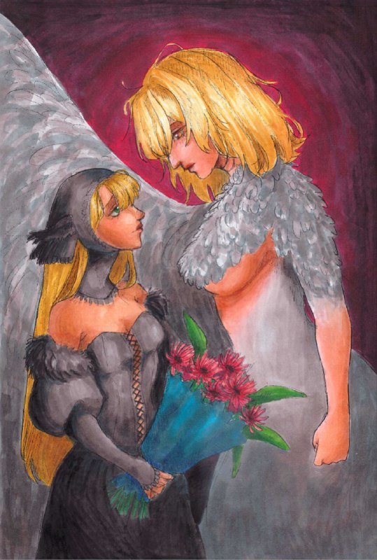 [@hwjcoekw](https://t.me/hwjcoekw) нарисовала мне плакатик я а …