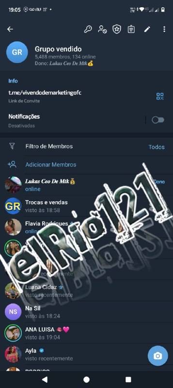 MAIS UM GRUPO DE 5K DE …