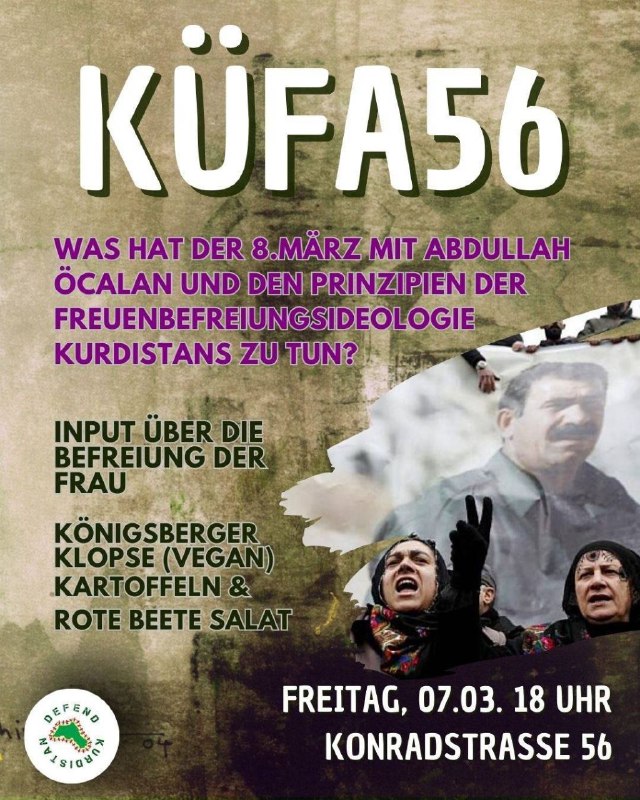 Morgen 18 Uhr Küfa, Input über …
