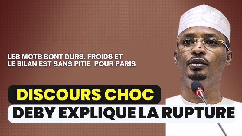 **Discours choc : Mahamat Idriss Deby …