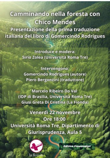 22 novembre, Roma, Università Roma Tre. …