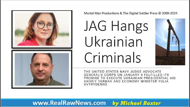 [#TRUTH](?q=%23TRUTH) - JAG Hangs the Ukrainian Criminals at Camp Blaz, GUAM.