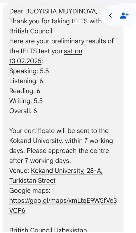 Students' results🚀