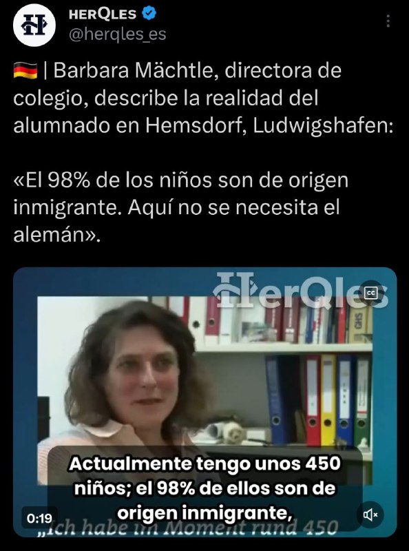 Lo que hace falta es otra …