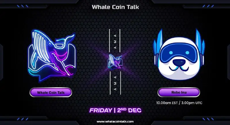 ***🎙******🎙*** AMA with Whale Coin Talk …