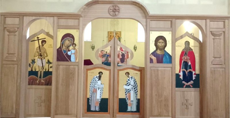 **A New Iconostasis is Installed in …