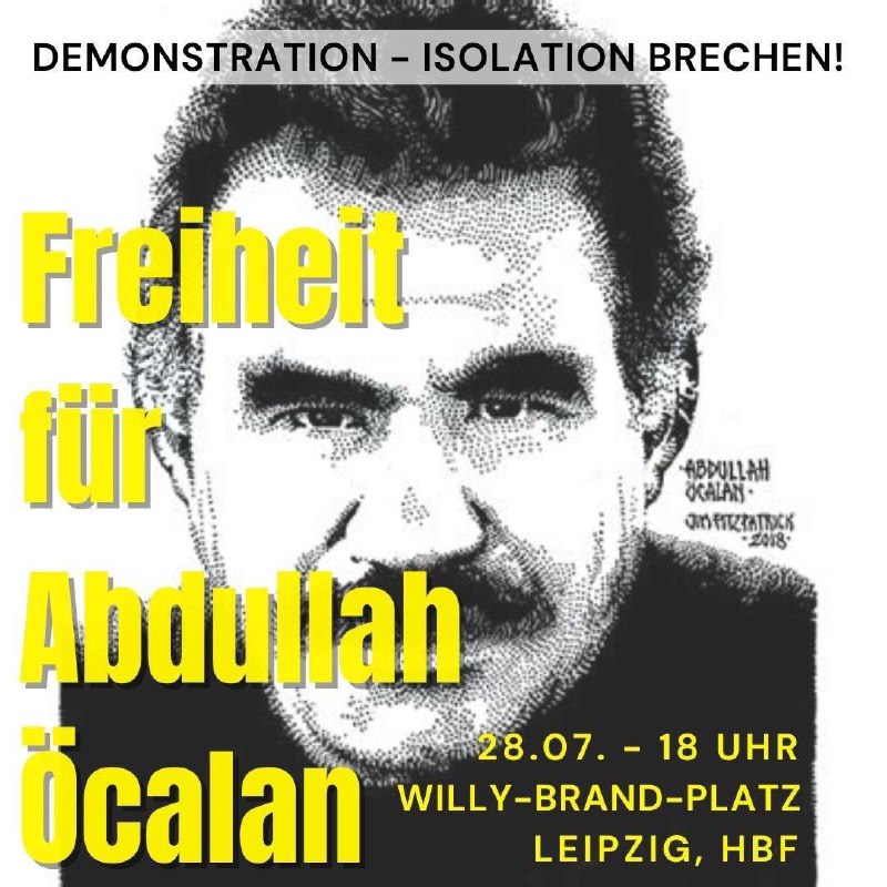 **Demonstration für die Freiheit von Abdullah …