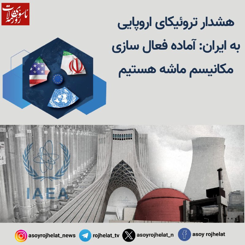 هشدار تروئیکای اروپایی به ایران: آماده …