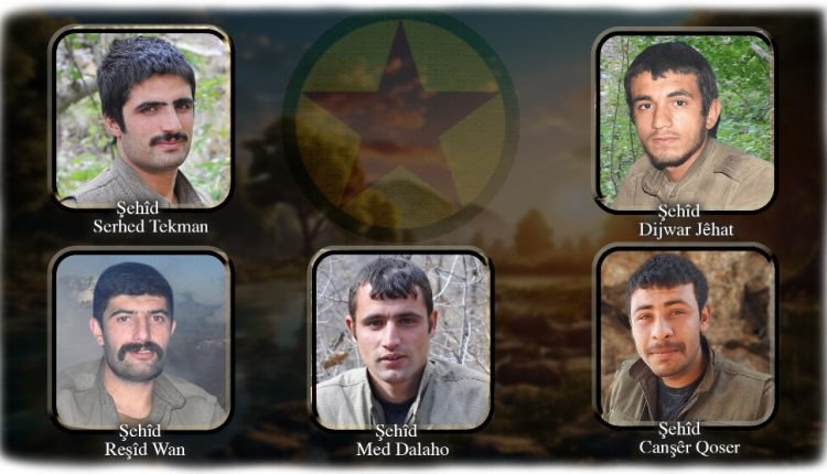 HPG, 2017 yılında Zap’ta şehit düşen …