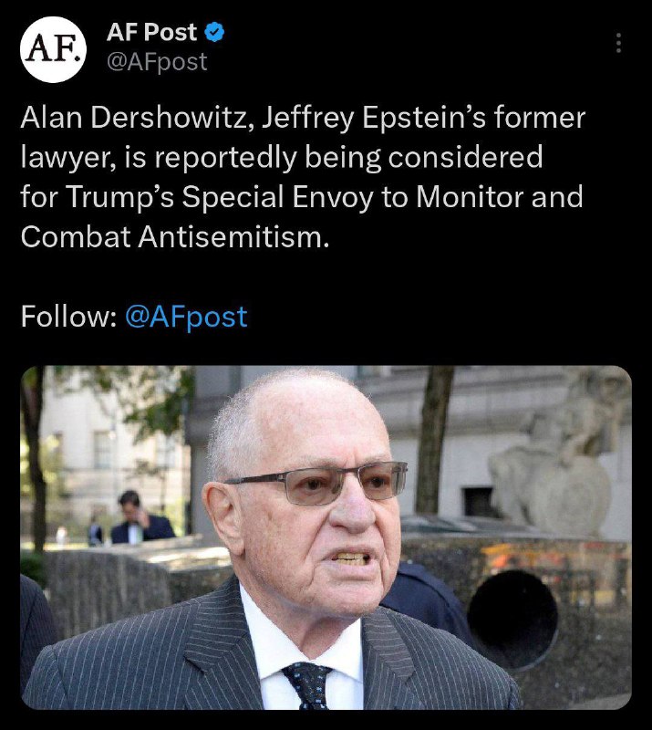 ***?*** Alan Dershowitz, el ex abogado …