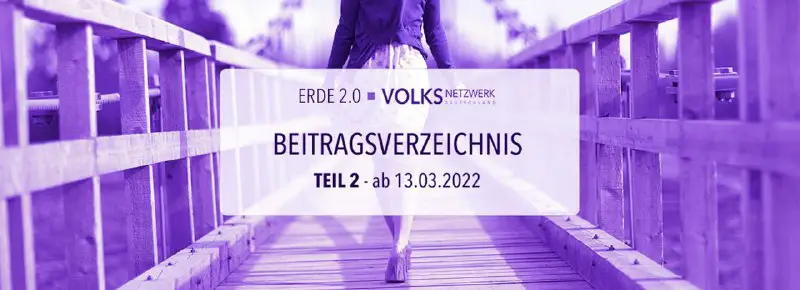 TEIL 2 - BEITRAGSVERZEICHNIS ab 13.03.2022