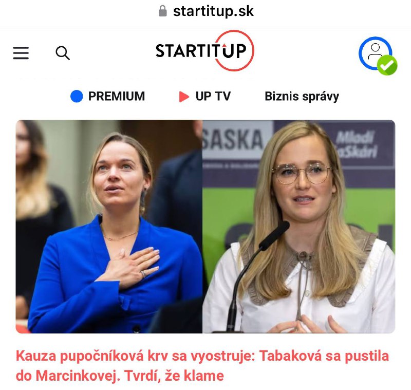 Romana Tabaková ZA ŠPORT