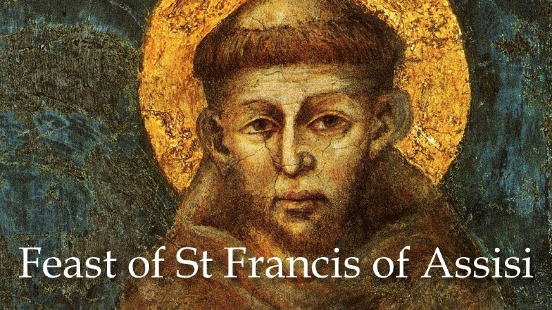 **Feast of St Francis of Assisi …