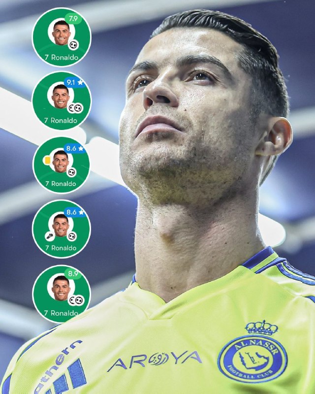 ***📊*** 7 گل طی 5 بازی …