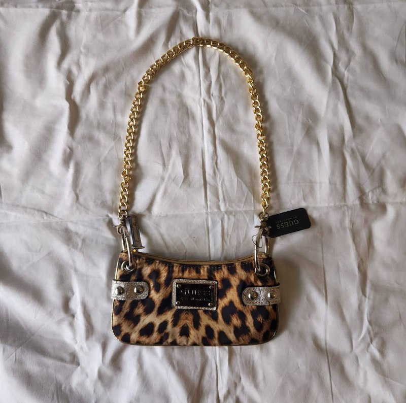 GUESS leopard print bag