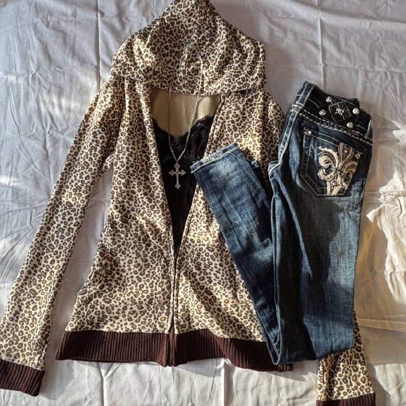 leopard print jacket