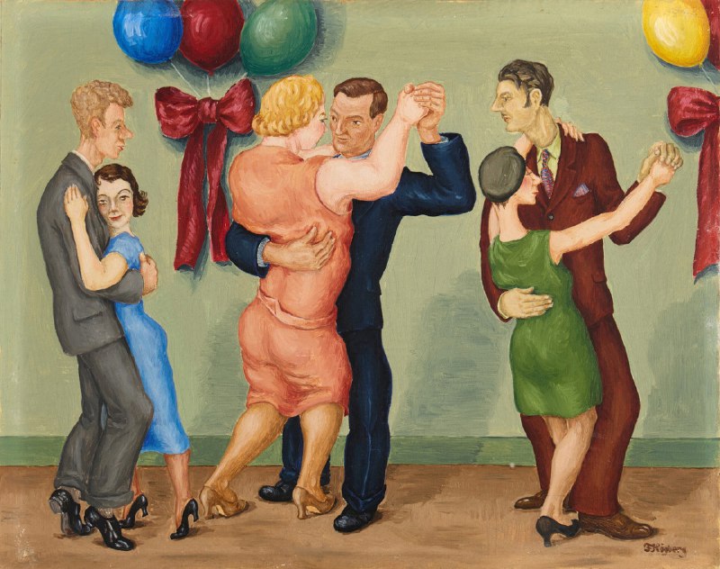 Fritz Högberg Dancing couple